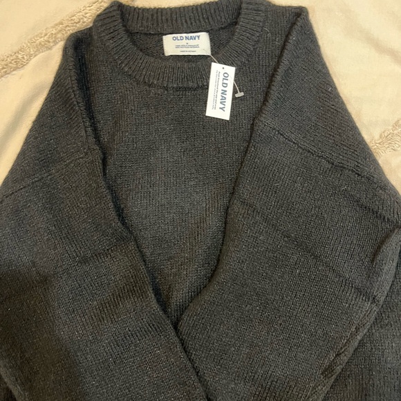 NWT Old Navy Black Oversized Sweater - Picture 2 of 6
